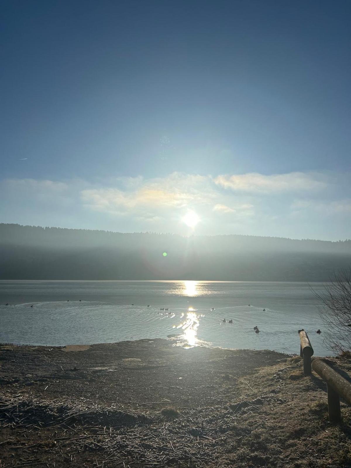 La Parenthese Vue Lac Les Grangettes Esterno foto
